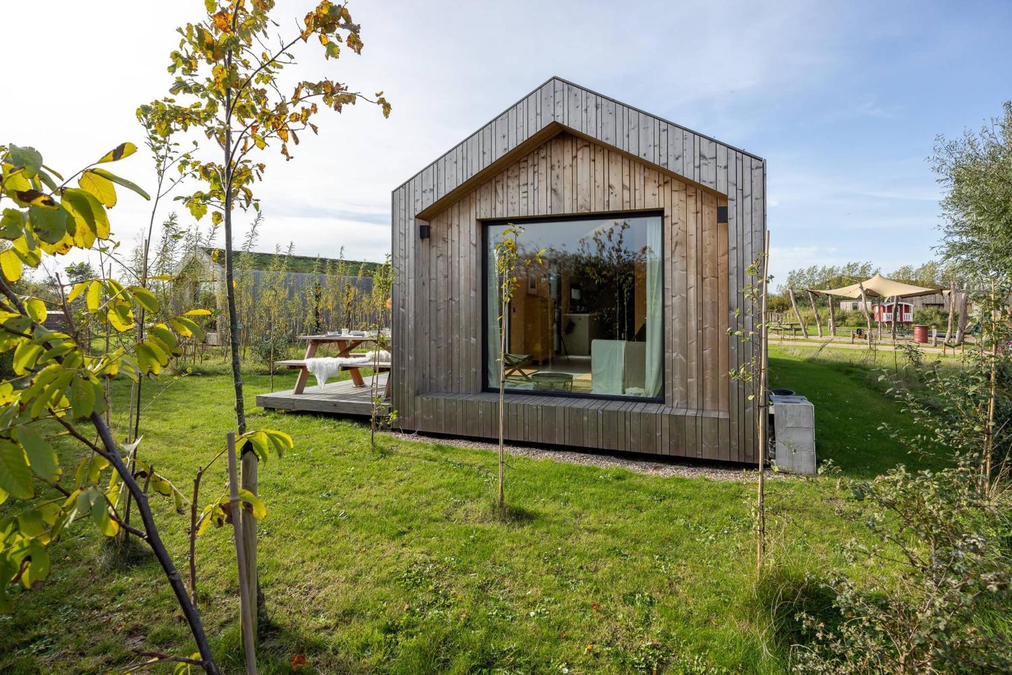 Hello Zeeland - Zeeuwse Liefde Tiny House 3 ヴェストカペレ エクステリア 写真